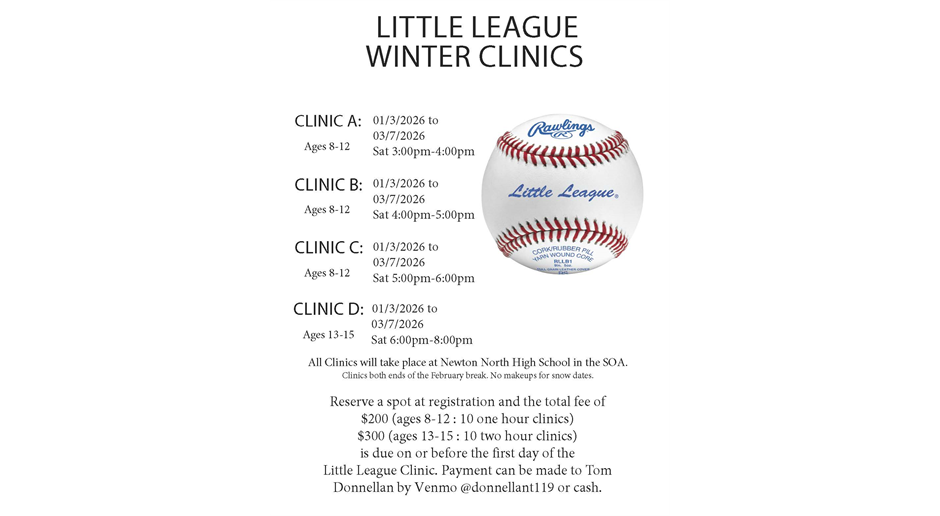 Little League Winter Clinics